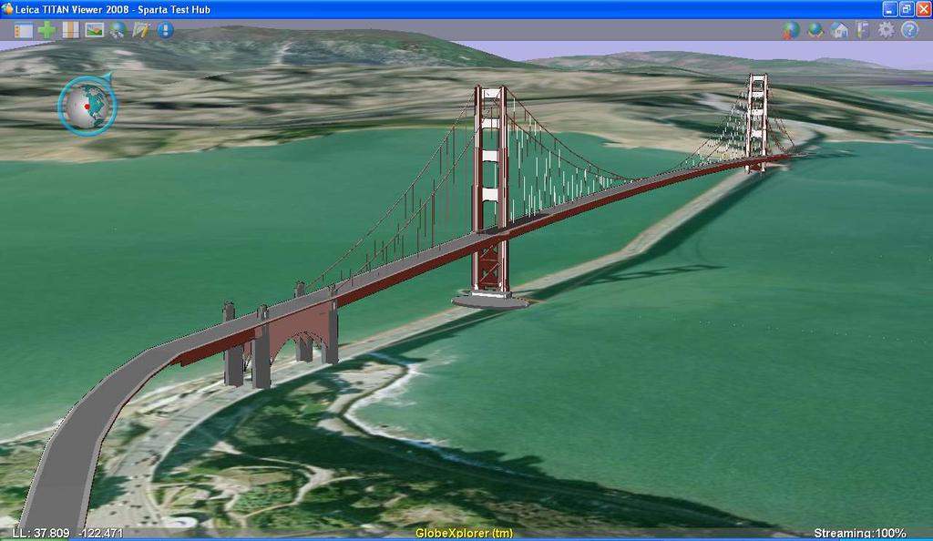 ERDAS TITAN 2008 (możliwości) Wprowadzanie modeli 3D