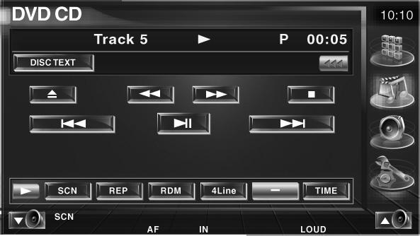 Odtwarzanie plików audio i płyt z muzyką Funkcje dostępne, gdy widoczne jest okno sterowania ekranem Przełączanie na ekran sterowania w celu wyświetlenia różnych funkcji odtwarzania.