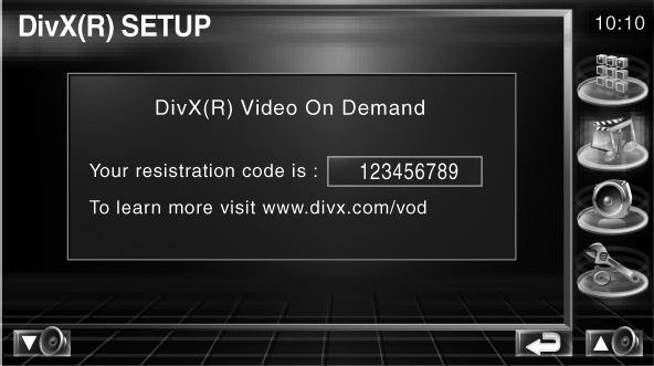 Menu konfiguracyjne 7 Zakończ konfigurację poziomu blokady rodzicielskiej i powróć do ekranu konfiguracji DVD (DVD SETUP ). Jeśli płyta ma wyższy poziom blokady rodzicielskiej, należy wprowadzić kod.