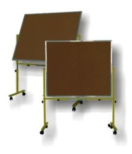 Tablice tekstylne na stojaku: Stelaż w dowolnym kolorze: STOJĄCE NA STOJAKU