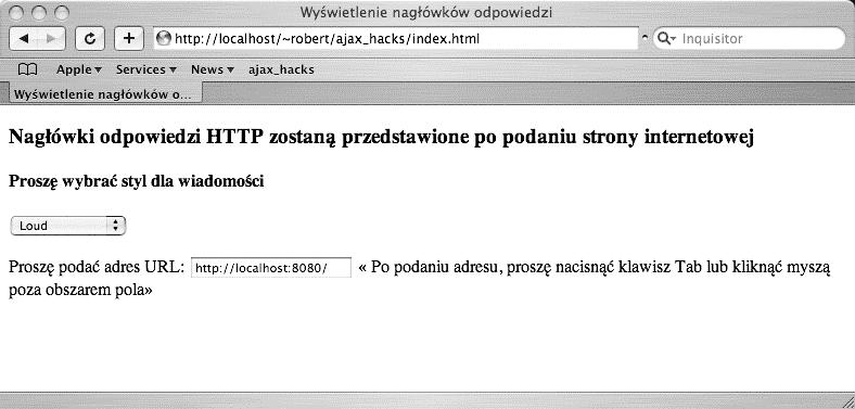 11. Generowanie wiadomości stylizowanej w locie Rysunek 1.18. Wybór stylu, który będzie dynamicznie wygenerowany Rysunek 1.19.