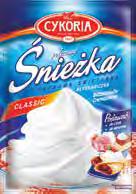 ŚNIEŻKA 2 rodzaje 60 g 1,82 zł / 100 g 0,99