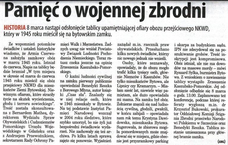 * Borowy Młyn 20 lutego 201 0 r. Sz.