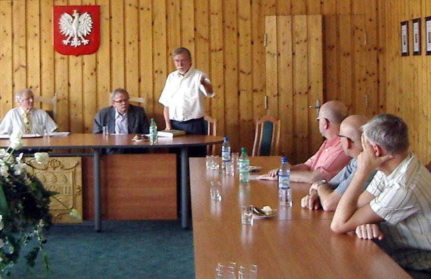 Czersk sesja popularno naukowa podczas II Spotkań Kultur Pogranicza w Czersku ref.