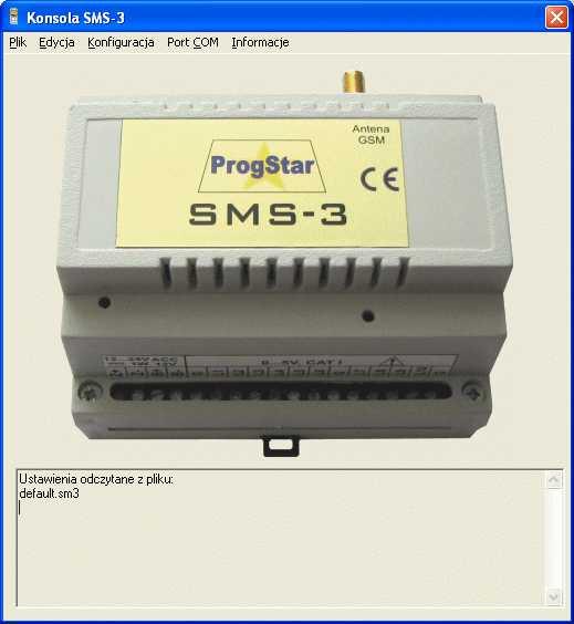 8. Program Konsola SMS-3 Moduł SMS-3 posiada dużą liczbę możliwych zastosowań i konfiguracji.