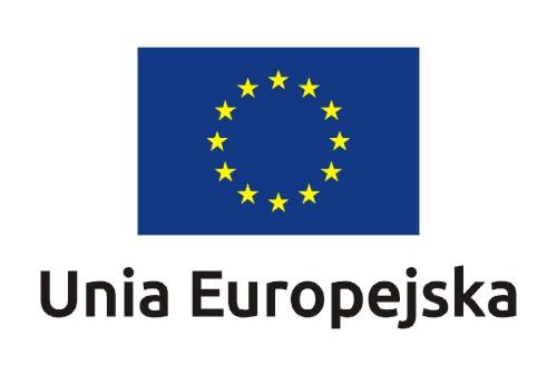 Dodatkowo na stronie (niekoniecznie w miejscu widocznym w momencie wejścia) umieszczasz zestaw znaków Fundusze Europejskie i Unia Europejska oraz herb województwa wielkopolskiego.