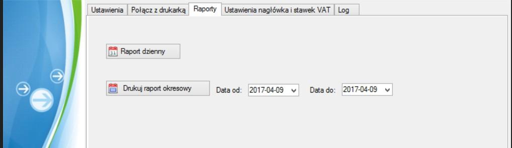 Brak komunikatu lub wyświetlenie się komunikatu z błędem, oznacza, że jest wybrana zła drukarka lub występuje jakiś problem z drukarką/połączeniem.