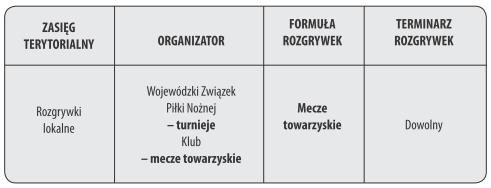 Rozgrywki w kategorii