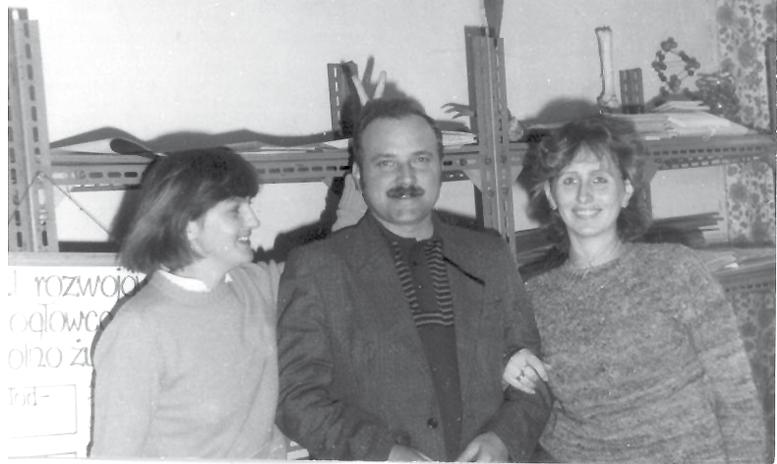 Jadwiga Dąbrowska,Wieczysław Fedosiewicz,Maria Skwarczyńska Nauczyciele w r. szk.1978/79 r.