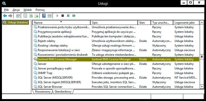 Jej działanie jest wymagane do przeprowadzenia dalszej instalacji produktu PS na stacjach roboczych użytkowników programu. Uwaga!