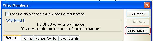 Numerowanie żył PCschematic ELautomation Nowości w wersji 10 Numerowanie żył na wybranych stronach Funkcja numerowania żył została