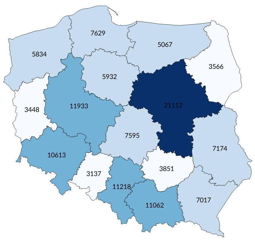 Do organizacji pozarządowych zalicza się przede wszystkim: STOWARZYSZENIA w grudniu 2015 r. w Polsce było ich zarejestrowanych około 106 tysięcy.