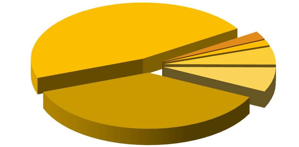 Wynagrodzenia i pochodne 5 230 254 zł 46,5% Zakup energii 263 078 zł 2,3% Odpisy na ZFŚS 185 869 zł 1,7% Zakup usług 577 853 zł 5,1% Wydatki inwestycyjne 4 187 690 zł 37,3% Pozostałe bieżące 794 833