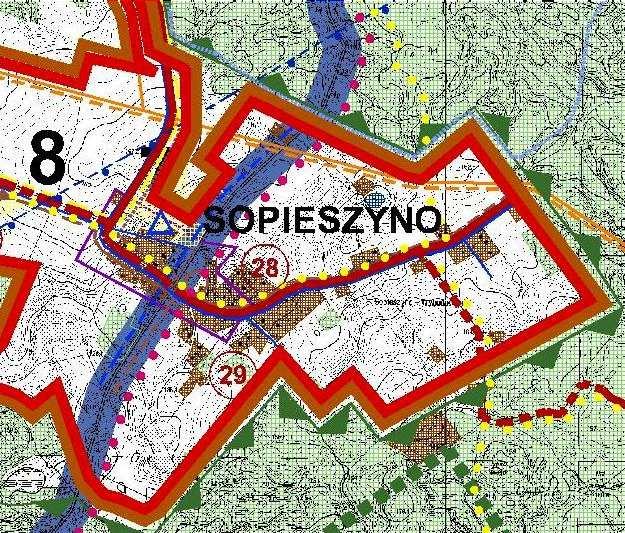 WYRYS ZE STUDIUM UWARUNKOWAŃ I KIERUNKÓW ZAGOSPODAROWANIA PRZESTRZENNEGO GMINY WEJHEROWO GMINA WEJHEROWO ZMIANA MIEJSCOWEGO PLANU ZAGOSPODAROWANIA PRZESTRZENNEGO DLA FRAGMENTU WSI SOPIESZYNO