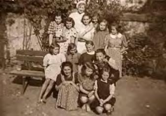 Polacy ratujący Żydów w latach II wojny światowej karta nr 36 Wiele żydowskich dzieci przetrwało dzięki pomocy zgromadzeń zakonnych Zakład Sierot prowadzony przez siostry