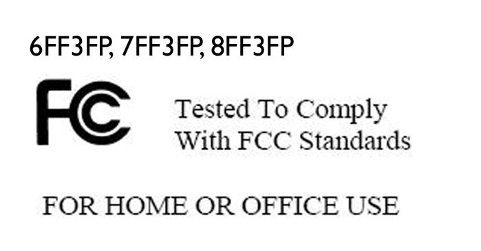 Declaration of Conformity for Products Marked with FCC Logo, United States Only Brancher l équipement sur un autre circuit que celui utilisé par le récepteur.