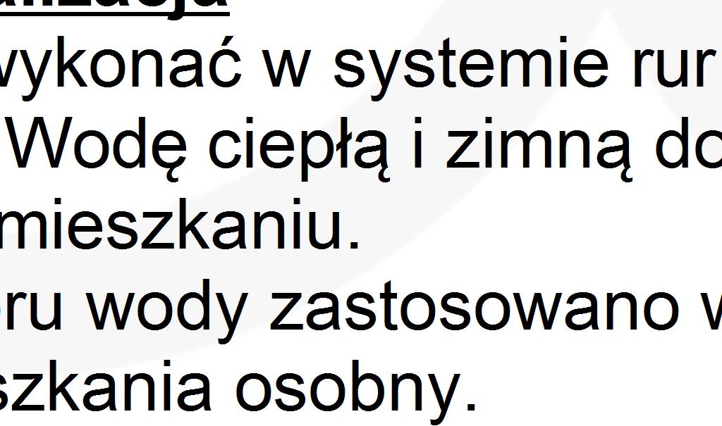 Kanalizację ułożyć na 30cm warstwie piasku.