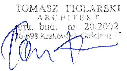 TOMASZ FIGLARSKI ARCHITEKT PROJEKT dla: zagospodarowania terenu rekreacyjnego polegającego na: budowie placu zabaw, boisk do siatkówki i koszykówki służących do rekreacji, altany i wiaty gospodarczej