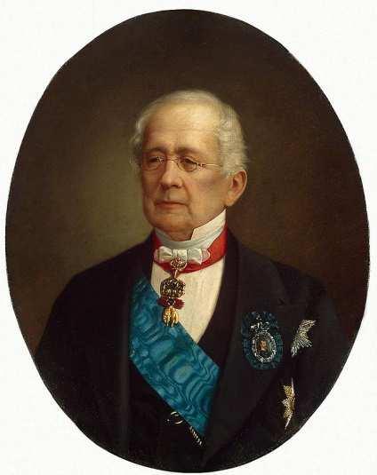 Książę Aleksander Gorczakow, minister spraw zagranicznych Rosji, na portrecie N. Bogackiego. 4 maja 1863 r.