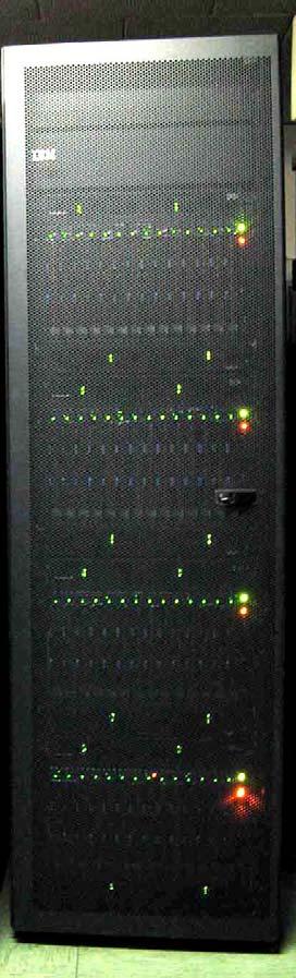 IBM BladeCenter HS21XM system operacyjny: Linux konfiguracja: 98 procesorów Intel z zegarem