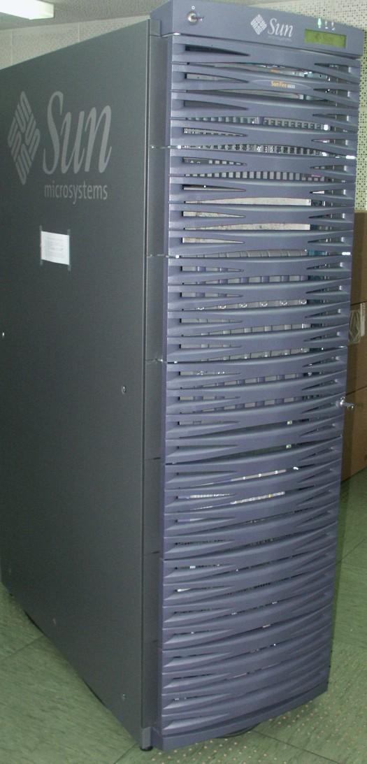 Sun Fire 6800 system operacyjny: Solaris konfiguracja: 24 procesorów UltraSparc III z