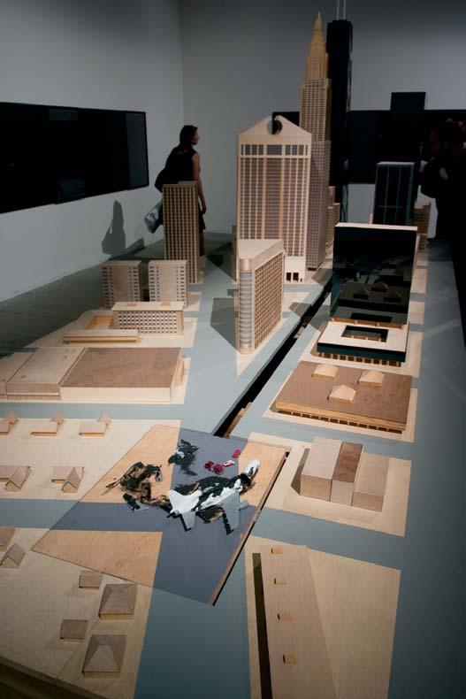 T E M A T Y 1 3 1. Charles Gaines, Airplanecrashclock, 1997, Media-mix, Wenecja 2007, fot. Epipaktis 2.