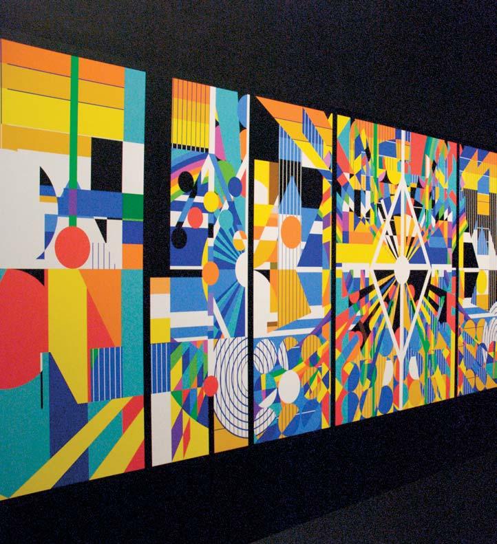 Adi Da Samraj, Alberti s Window I, 137 x1419 cm, 2006-2007 r.