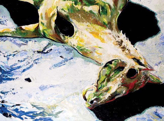 Jacek Sztuka, Atak, 2006, olej, p³ótno, 110 x 146 cm 4.