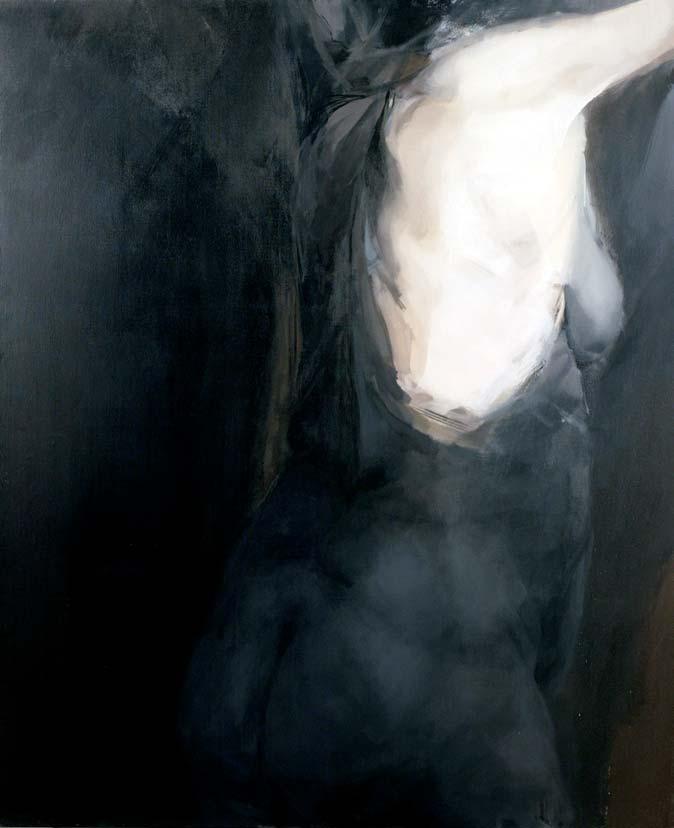 Aleksandra Chojecka, Bez tytu³u, 2005, technika mieszana, p³ótno, 90 x 80 cm Wyró nienie Honorowe Pisma