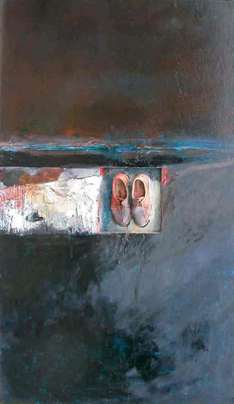 Contralateral Sections (Green), 2005,
