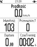 5 Trenowanie z komputerem rowerowym ROX GPS 7.0 / włączanie zapisywania danych INFORMACJA O PROFILACH SPORTÓW Urządzenie ROX GPS 7.0 pozwala na korzystanie z tzw.