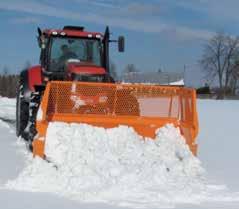 śniegu lemiesze metalowe PUU-3700 Szerokość robocza