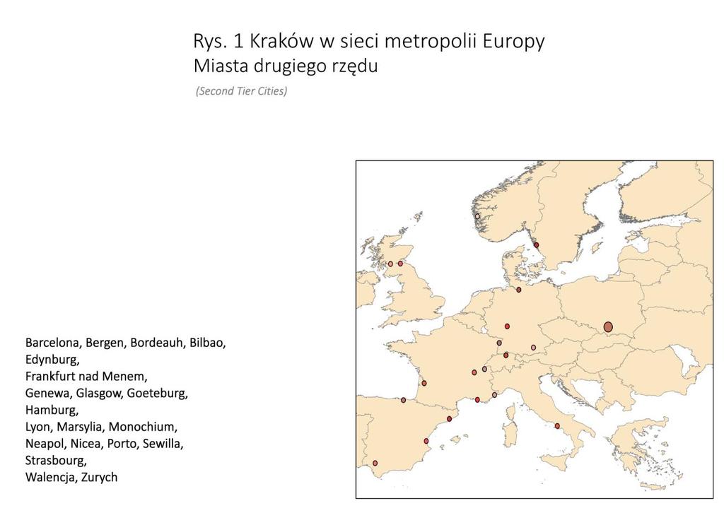 Europejskie miasta drugiego rzędu muszą być miejscami globalnej atrakcyjności, innowacji oraz motorami wzrostu gospodarczego, cechując się wysokim poziomem spójności społecznej, bogactwem