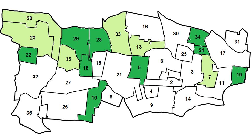 27 Płochocin Wieś 2 0,42 28 Pogroszew 5 4,10 29 Pogroszew Kolonia 4 2,84 30 Strzykuły 1 0,47 31 Szeligi 4 0,79 32 Święcice 5 0,62 33 Umiastów 4 1,18 34 Wieruchów 5 2,98 35 Wolskie 5 1,95 36 Wolica 2