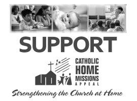 The Catholic Home missions Appeal will take place next week. One way that this Appeal works to support mission dioceses here at home is by supporting seminarian formation in poor dioceses.