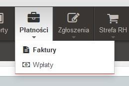 5 Ekran Płatności Ekran Płatności (Rysunek 19) podzielony został na