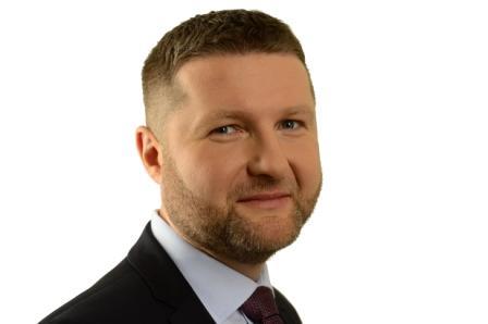 Maciej Madejak, dyrektor ds. rozoju biznesu na Polskę Goodman. Firma inestuje Gliicach od 2015 r.