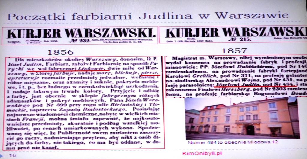 Jan i Charles Geberowie oraz Józef Judlin byli farbiarzami. Pracowali w pobliskiej Miluzie. Tam prawdopodobnie nawiązali kontakt z polskim producentów tkanin jedwabnych - Józefem Worowskim.