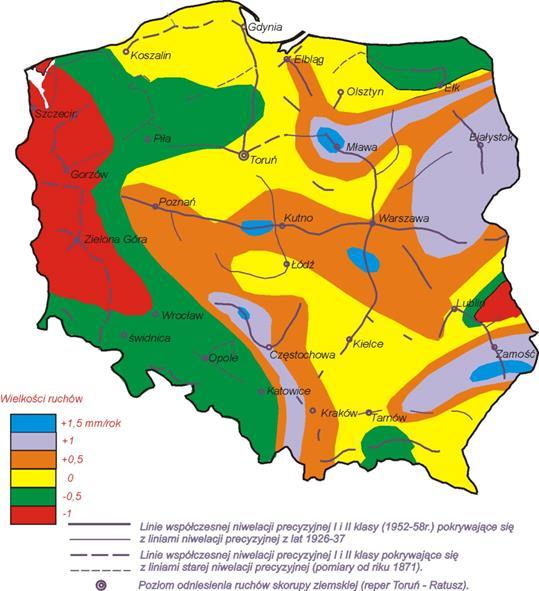 Ruchy względne vr pierwsze wyznaczenie w Polsce z