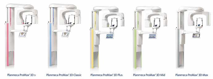 RADIOLOGIA 19 PLANMECA ProMax 3D Unikalna rodzina produktów Imponujący potencjał diagnostyczny w nowoczesnej i kompaktowej formie.