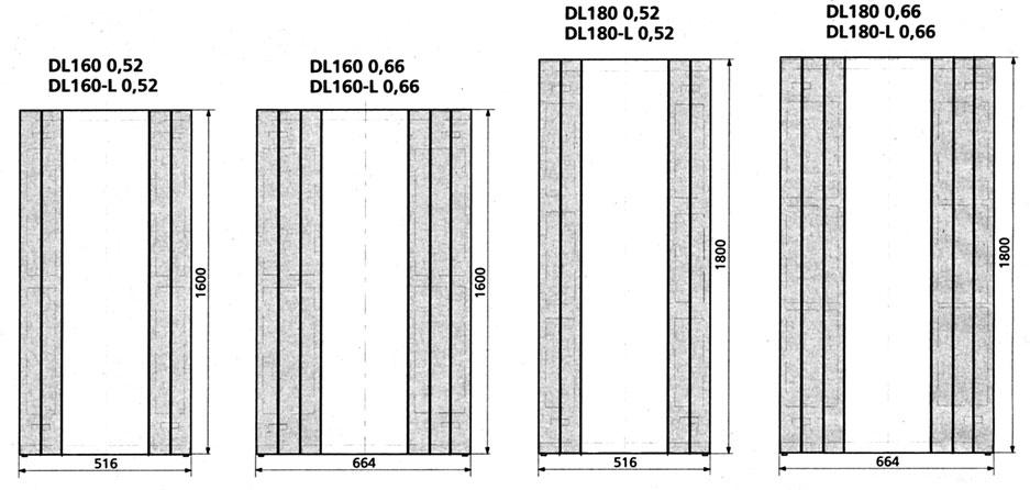 Decolux (symetryczny) DL 160 0,5 DL 160 0,5 DL 160 0,66 DL 160 0,66 L mm H mm T mm M kg V dm qm kg/h s % n Exp. 75/65/0 O C Wat 90/70/0 O C Wat 516 1 1 15.. 8.9 50 1.
