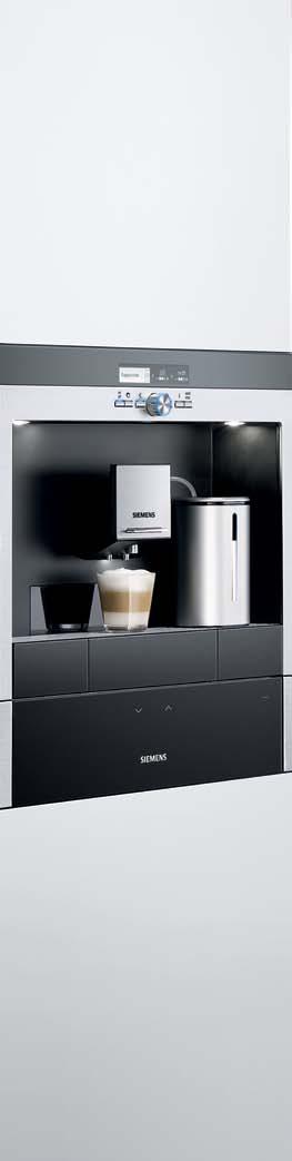 intensywnego aromatu kawy bez gorzkiego posmaku Przełomowa technologia sensoflow System, która dba o odpowiednią temperaturę parzonej kawy Funkcja wstępnego zaparzania Higiena i czyszczenie Komfort i