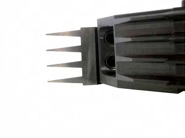 TW05M Głowice frezowe o miniwczepów z nożami wielokrotnego użytku Stalowy korpus narzęzia z wymiennymi nożami. Możliwość inywiualnej wymiany noży w razie uszkozenia.
