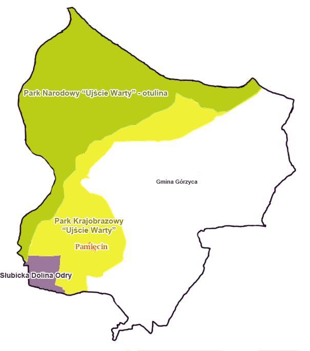 Rysunek 4 Obszary prawnie chronione (źródło: geoportal.gov.pl) 4.1.8.