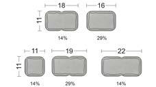 20x1,5,04 220 BEHATON Z MIKROFAZĄ 20x1,5 *R=,07 17 1420 BEHATON BEZ FAZY 20x1,5,0 1330 20x1,5 *R=,07