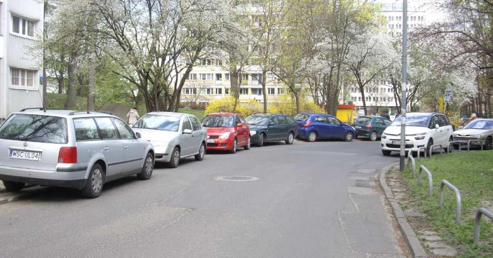 parkingów miejskich porządkowanie parkowania w obszarach wrażliwych