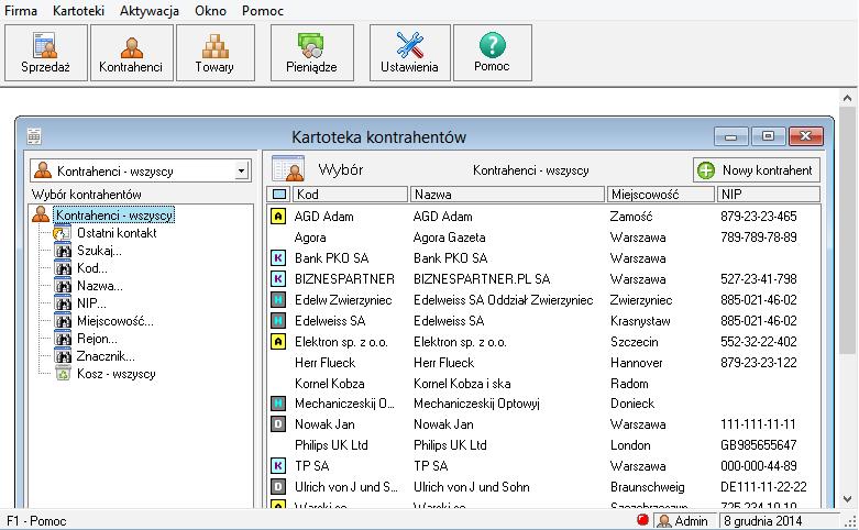 3.0 Podstawowe zasady obsługi programu 3.1 Okna programu Zarówno sam program jak i przetwarzane przez niego dane są reprezentowane na ekranie komputera w postaci okien.