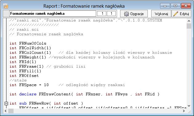 Po wybraniu przycisku Nowy, kliknięciu wybranej pozycji listy lub wybraniu pozycji listy i wciśnięciu