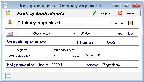 Szukaj - Wybór Szukaj umożliwia wyszukiwanie danych według wartości wielu kryteriów; wszystkie warunki muszą być spełnione równocześnie.