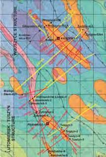 explored (sufficient coverage by seismic lines and wells with logging and drill core